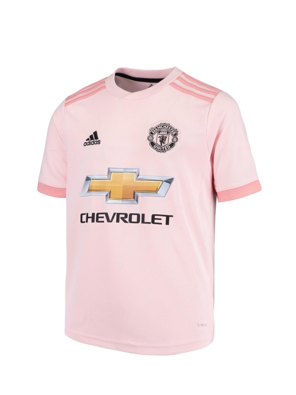 2018-2019 Adidas Manchester United Pink Away Training Jersey